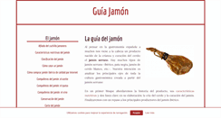 Desktop Screenshot of guia-jamon.com