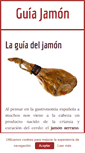 Mobile Screenshot of guia-jamon.com
